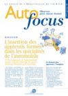 Autofocus 4 - L’insertion des apprentis formés dans les spécialités de l’automobile